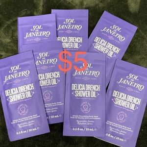 Sol de janeiro delicia drench shower oil 7 samples